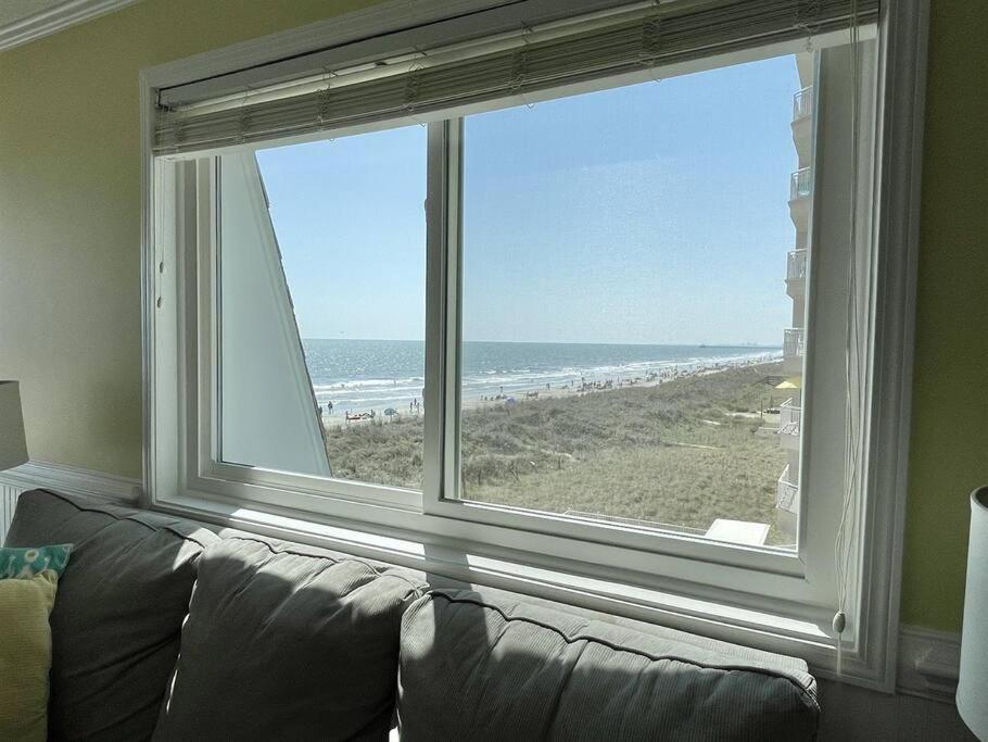 *2Br Oceanfront Retreat*King Ensuite*Pool*Nmb Cherry Grove*Pc4 Myrtle Beach Exterior foto