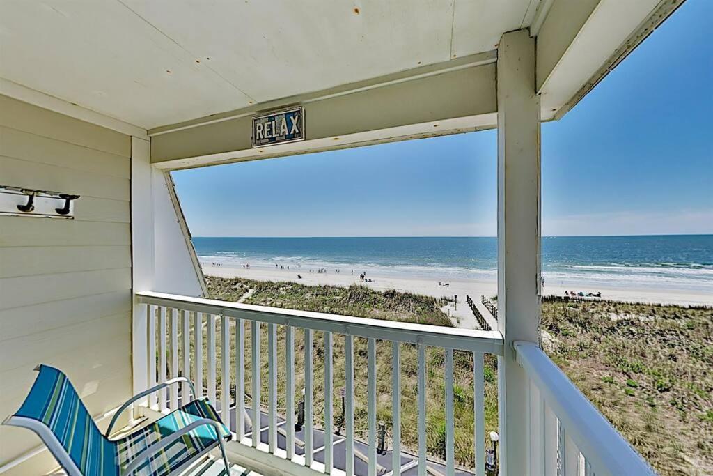 *2Br Oceanfront Retreat*King Ensuite*Pool*Nmb Cherry Grove*Pc4 Myrtle Beach Exterior foto