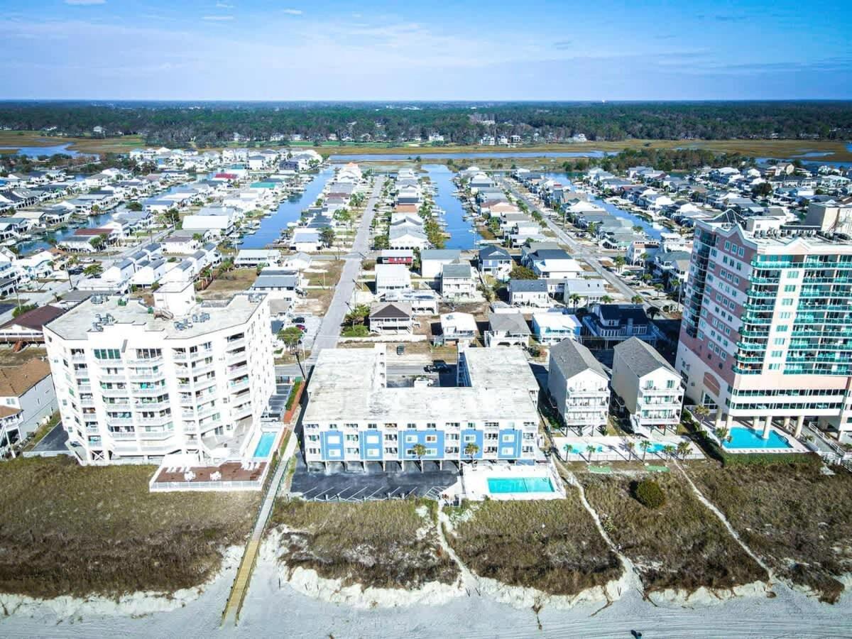 *2Br Oceanfront Retreat*King Ensuite*Pool*Nmb Cherry Grove*Pc4 Myrtle Beach Exterior foto